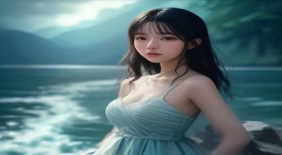 《钢琴课》欧洲伦理电影剧照，女主角在海边沙滩上弹奏钢琴，海浪拍打，画面诗意而压抑，新西兰背景
