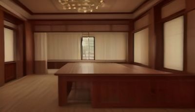 编辑团队成员在灯光温暖的工作室内认真审阅伦理影视内容资料，桌面上摆放着电影相关书籍与笔记本